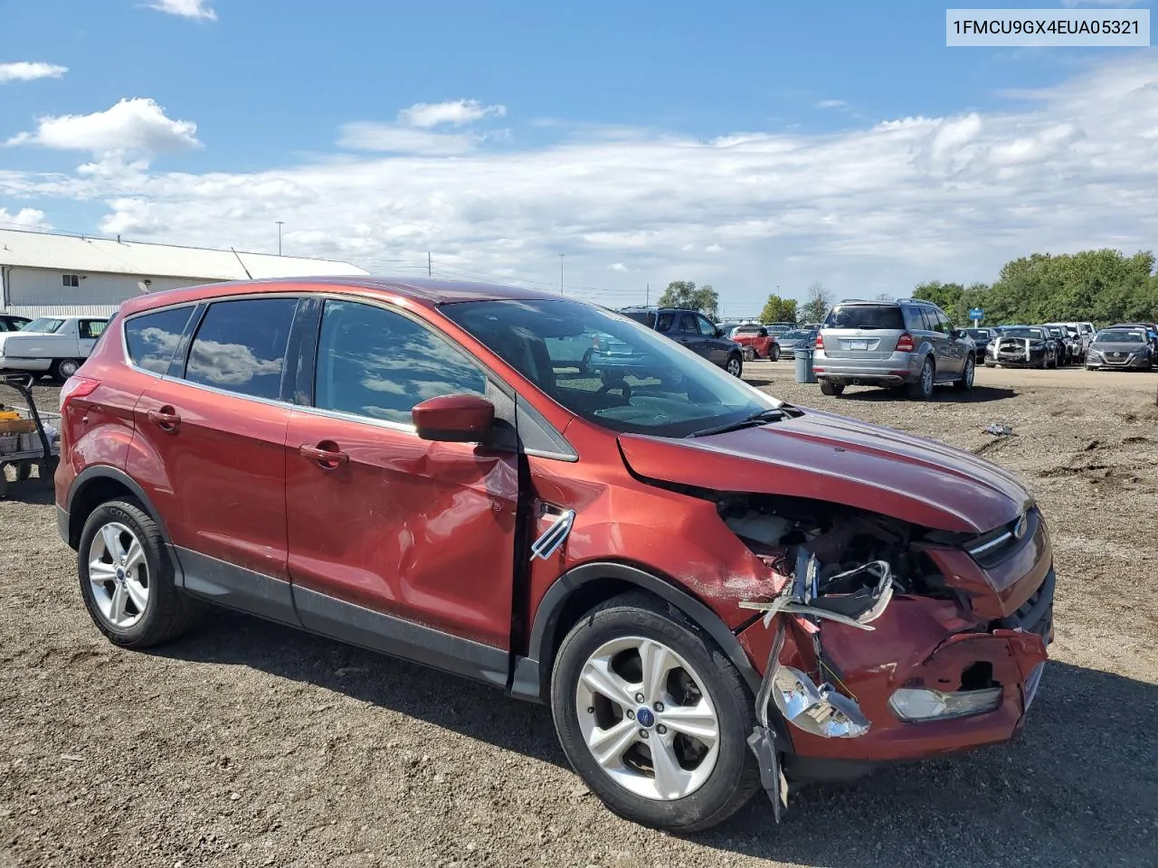 2014 Ford Escape Se VIN: 1FMCU9GX4EUA05321 Lot: 72500544