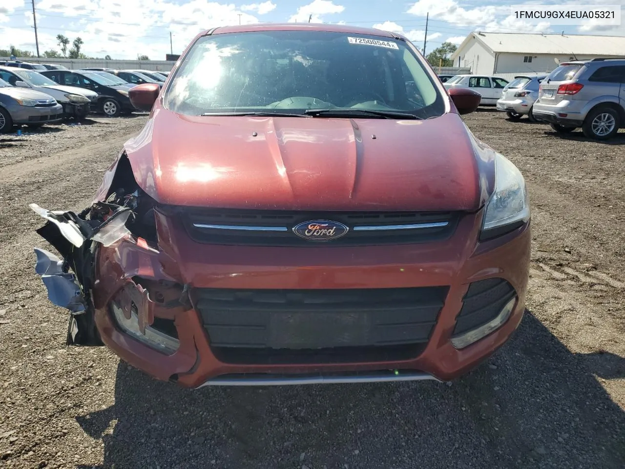 2014 Ford Escape Se VIN: 1FMCU9GX4EUA05321 Lot: 72500544