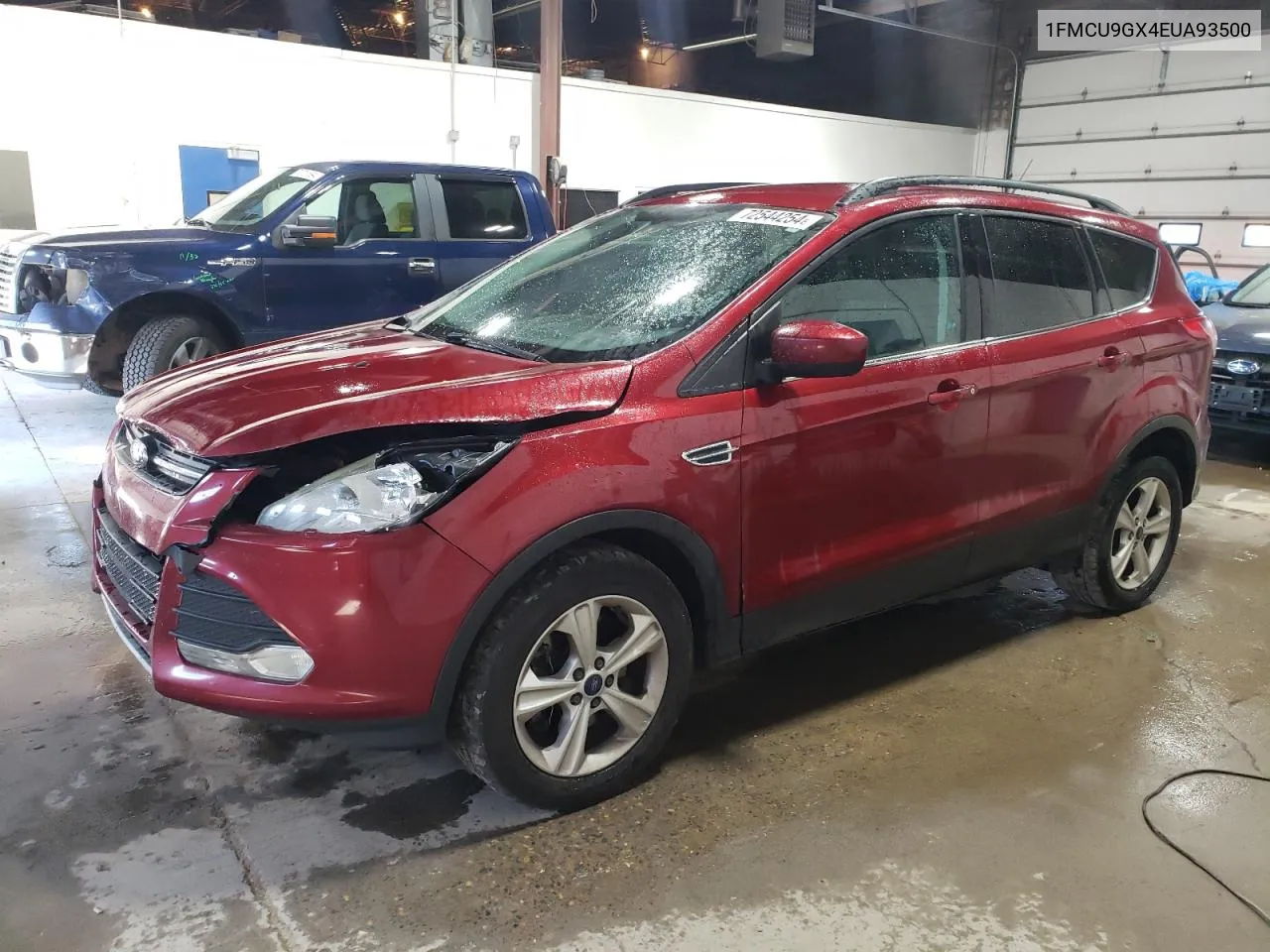 2014 Ford Escape Se VIN: 1FMCU9GX4EUA93500 Lot: 72544254