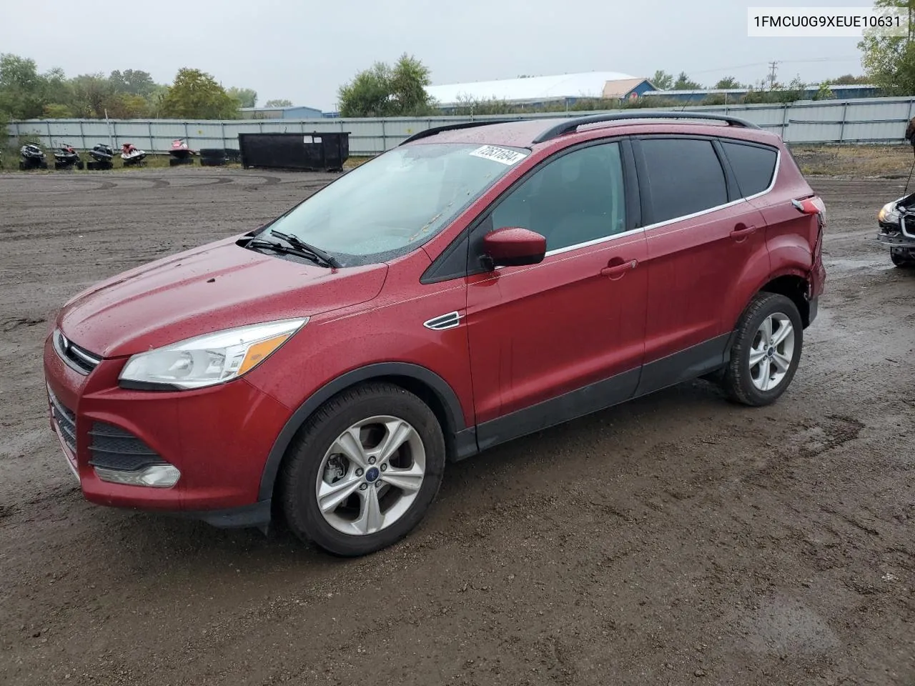 2014 Ford Escape Se VIN: 1FMCU0G9XEUE10631 Lot: 72631694