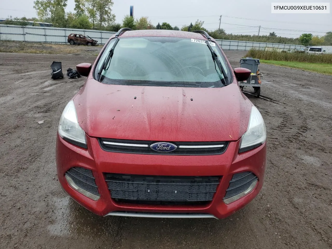 2014 Ford Escape Se VIN: 1FMCU0G9XEUE10631 Lot: 72631694