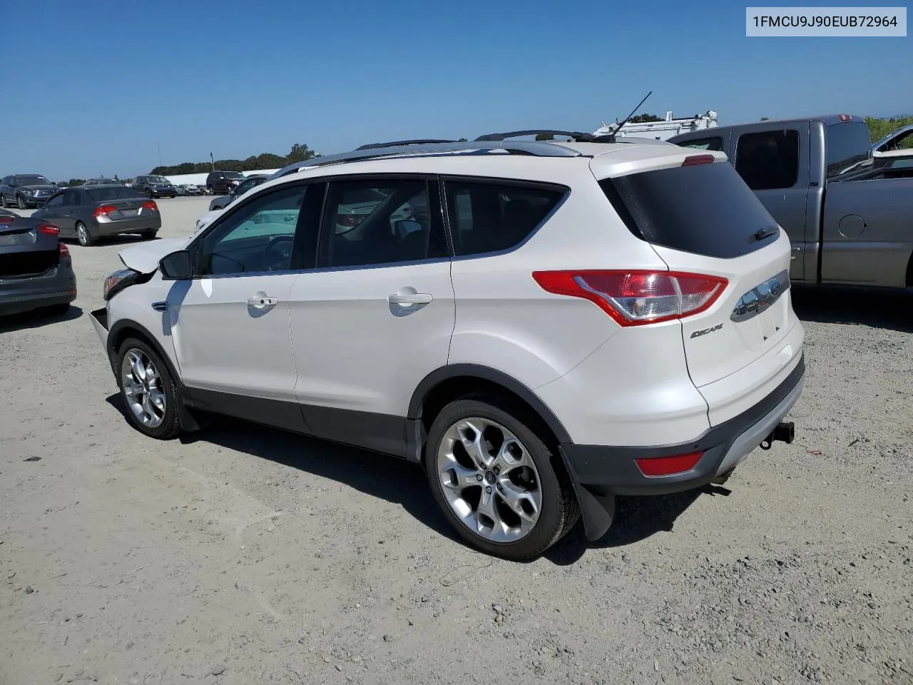 2014 Ford Escape Titanium VIN: 1FMCU9J90EUB72964 Lot: 72837344