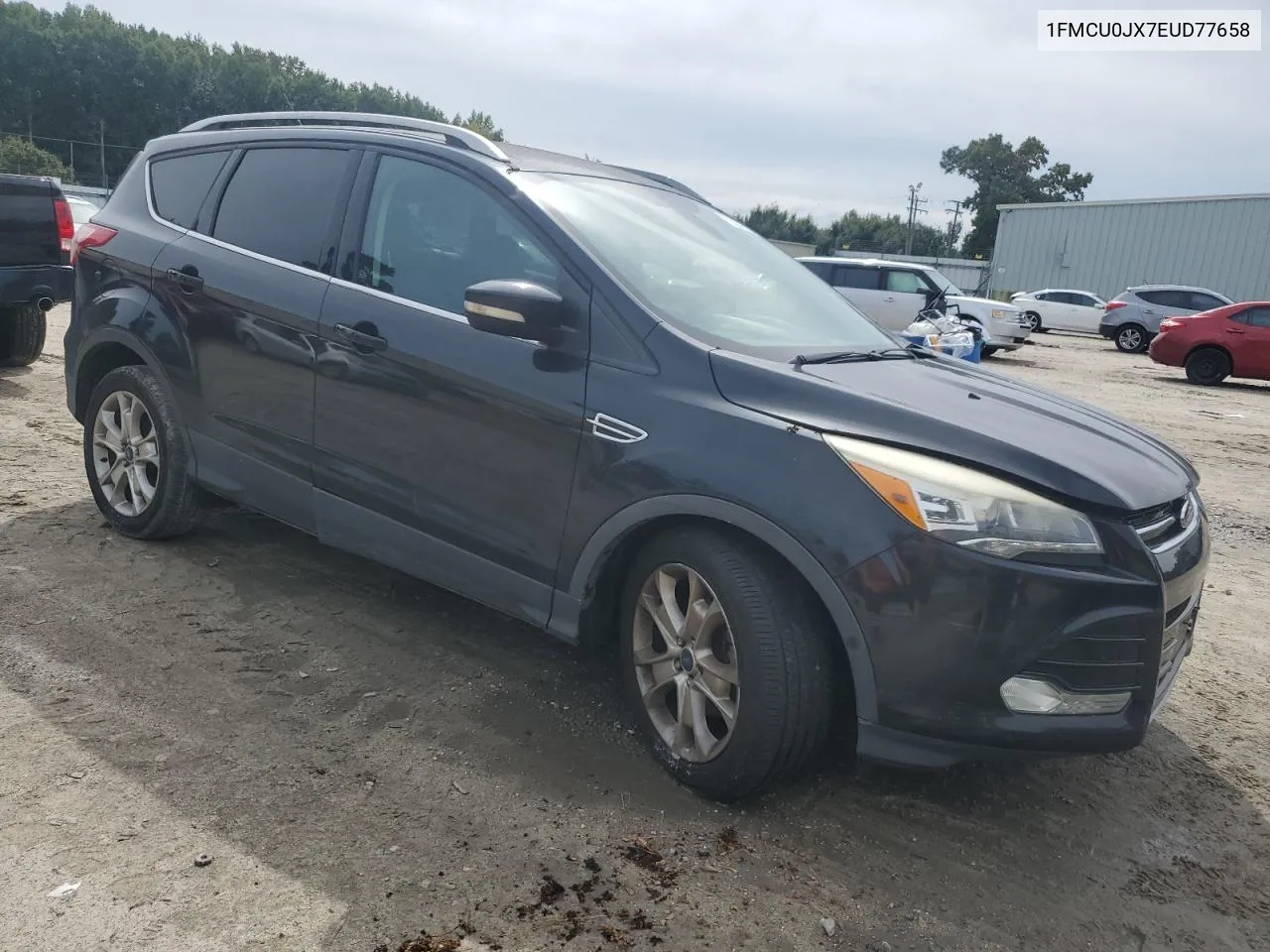 2014 Ford Escape Titanium VIN: 1FMCU0JX7EUD77658 Lot: 72901254