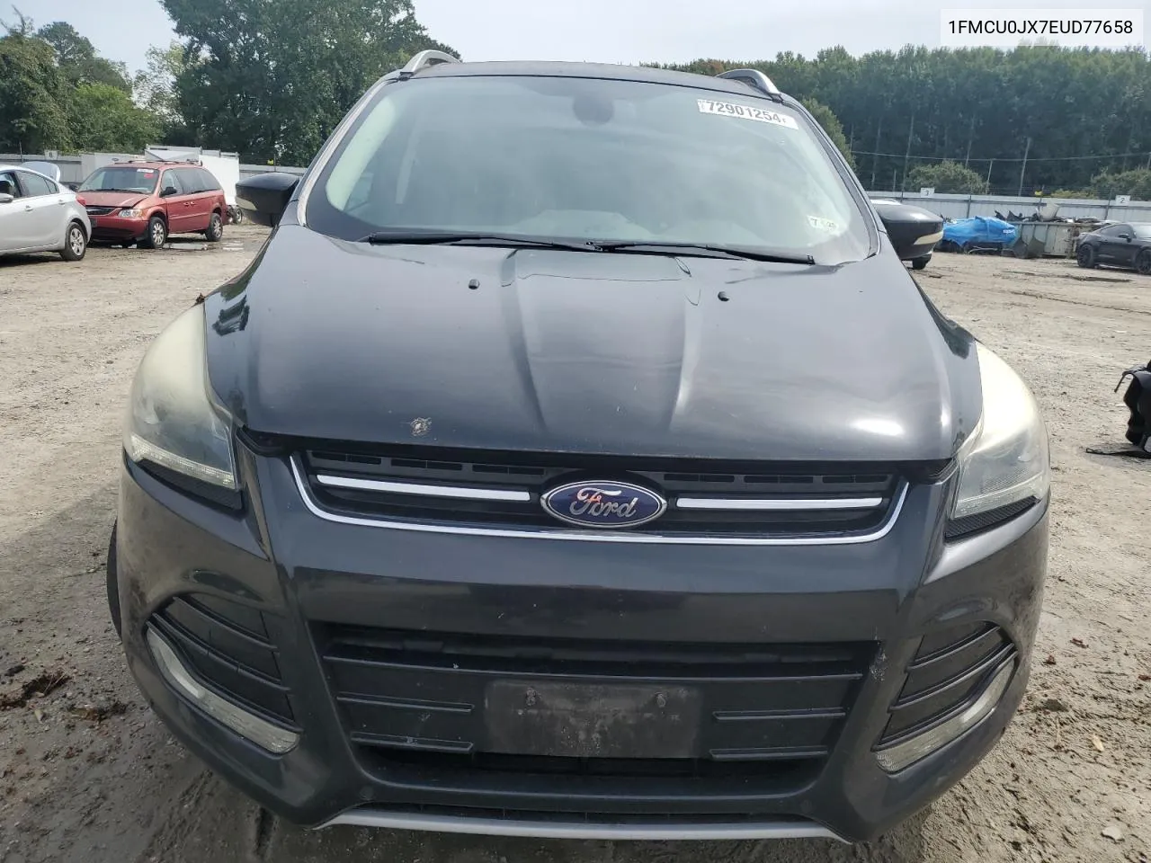 2014 Ford Escape Titanium VIN: 1FMCU0JX7EUD77658 Lot: 72901254