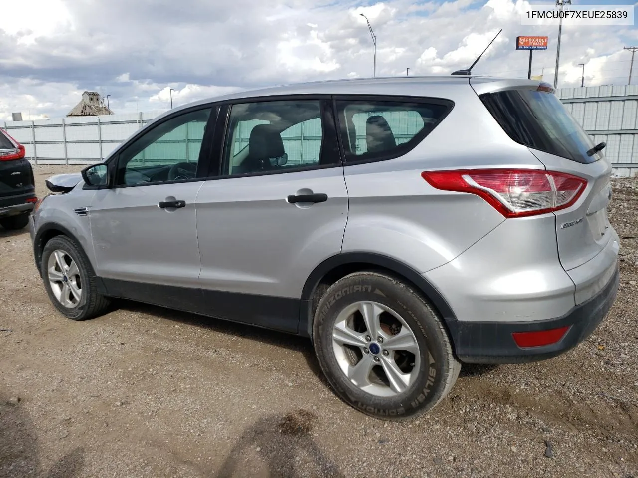 2014 Ford Escape S VIN: 1FMCU0F7XEUE25839 Lot: 72954754