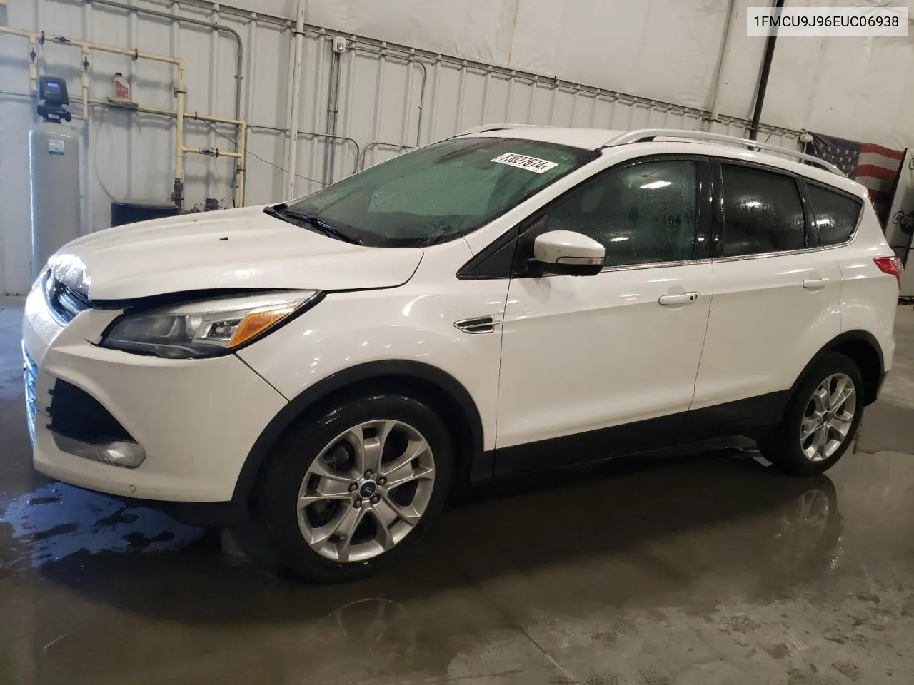 2014 Ford Escape Titanium VIN: 1FMCU9J96EUC06938 Lot: 73027674