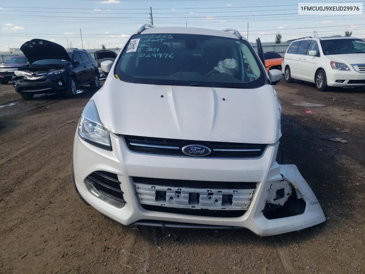 2014 Ford Escape Titanium VIN: 1FMCU0J9XEUD29976 Lot: 73044874