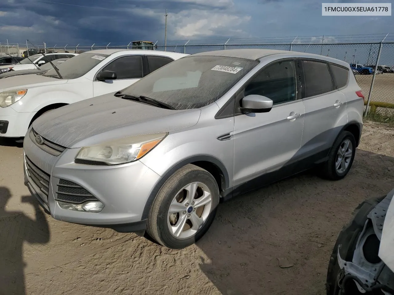 2014 Ford Escape Se VIN: 1FMCU0GX5EUA61778 Lot: 73048284