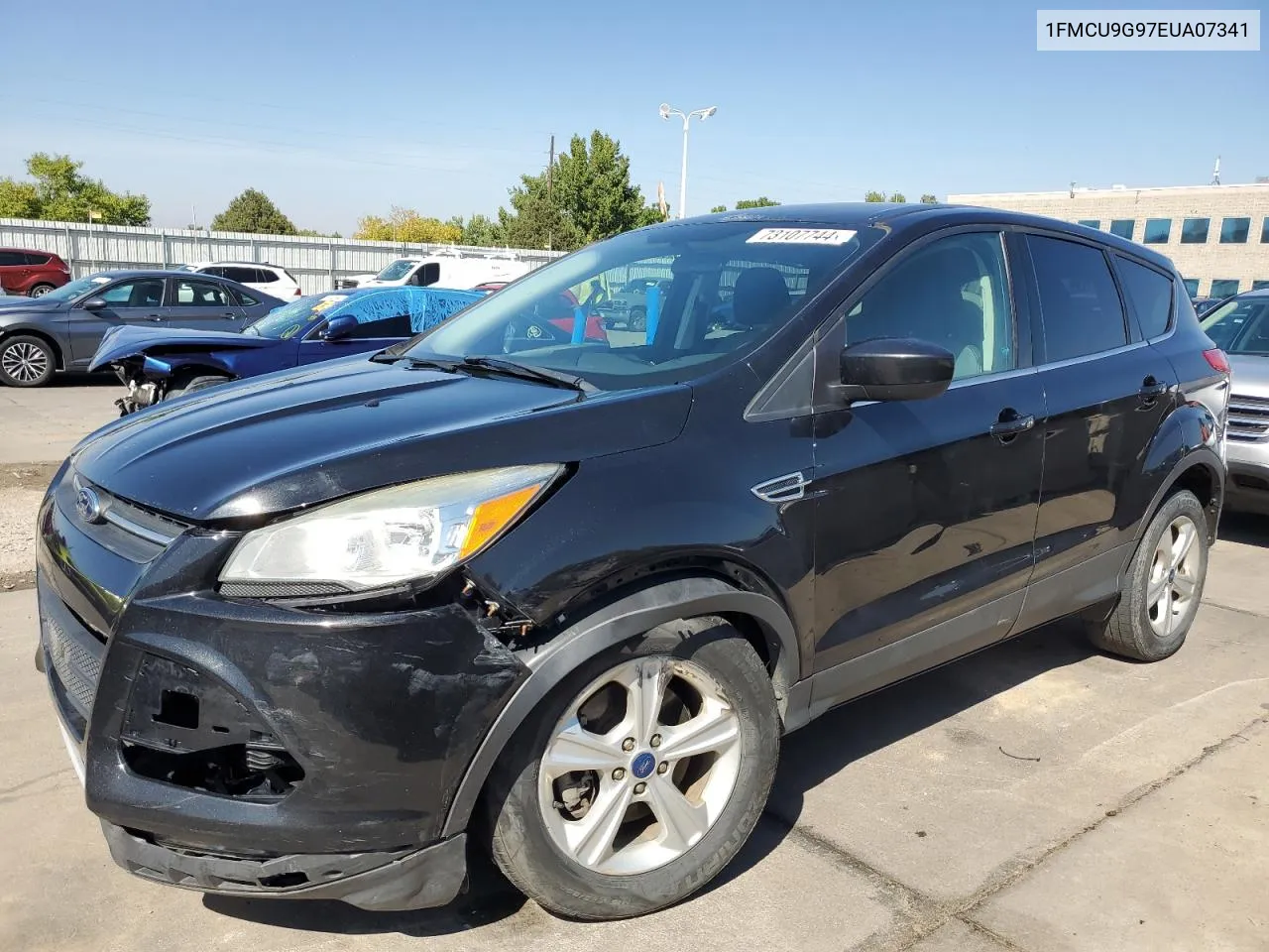 2014 Ford Escape Se VIN: 1FMCU9G97EUA07341 Lot: 73107744