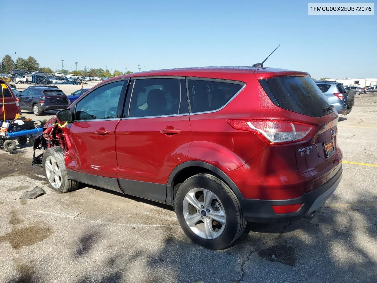 2014 Ford Escape Se VIN: 1FMCU0GX2EUB72076 Lot: 73174984