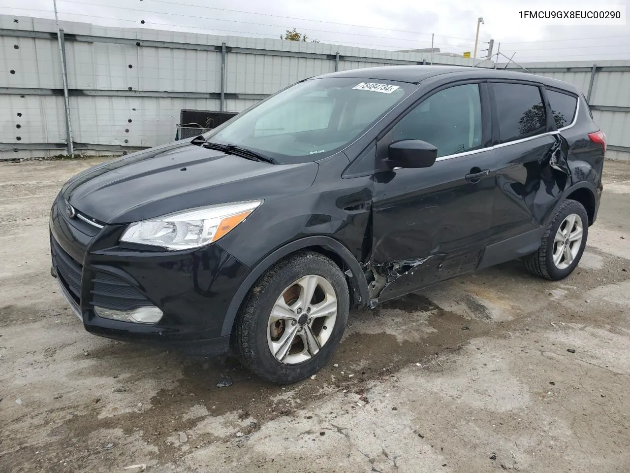 2014 Ford Escape Se VIN: 1FMCU9GX8EUC00290 Lot: 73484734