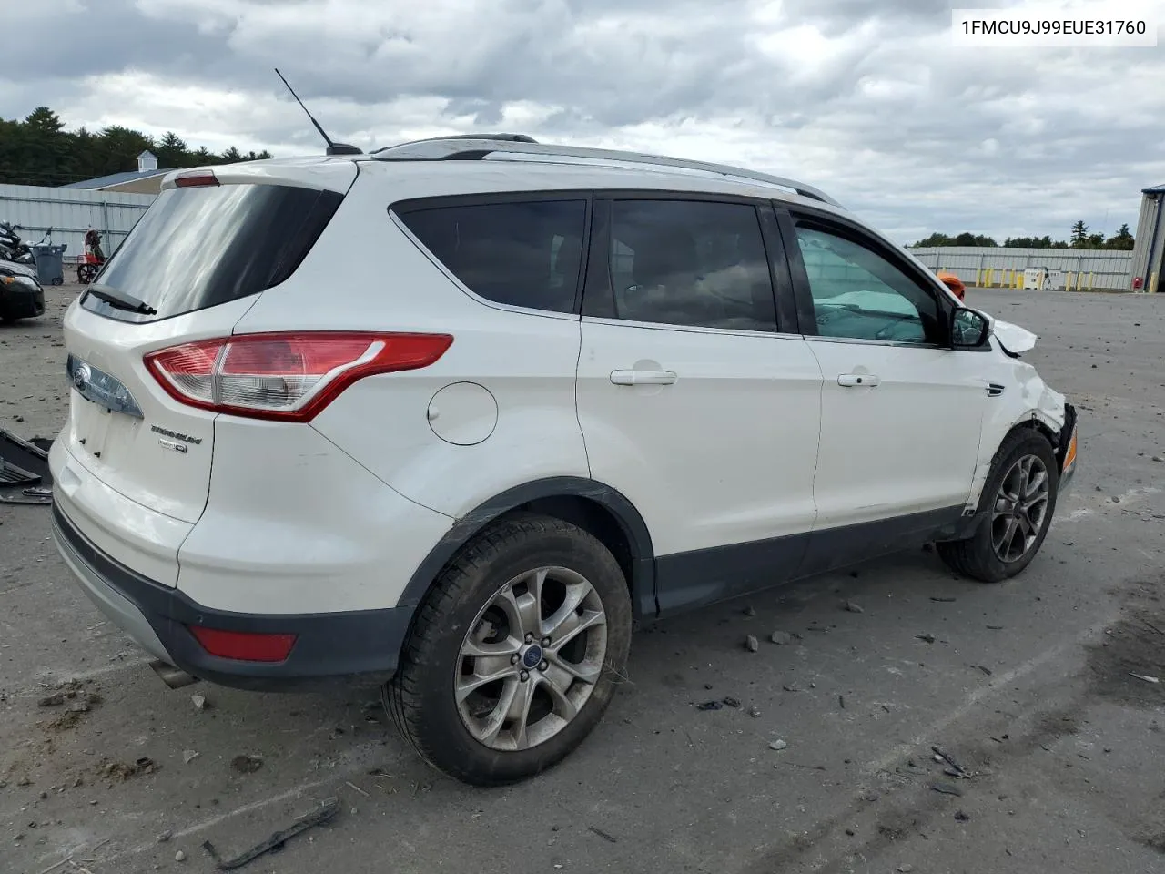 2014 Ford Escape Titanium VIN: 1FMCU9J99EUE31760 Lot: 73689374