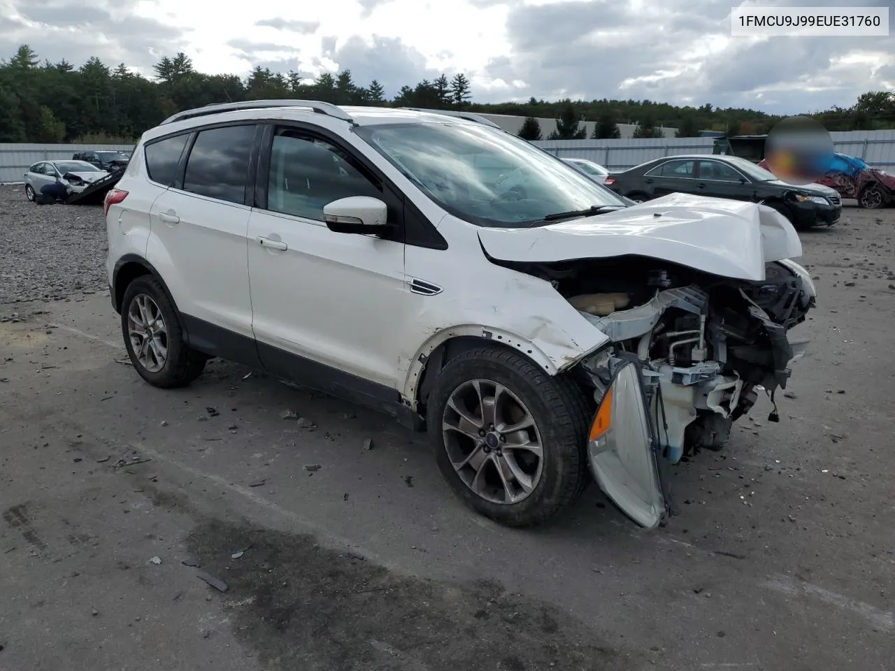 2014 Ford Escape Titanium VIN: 1FMCU9J99EUE31760 Lot: 73689374