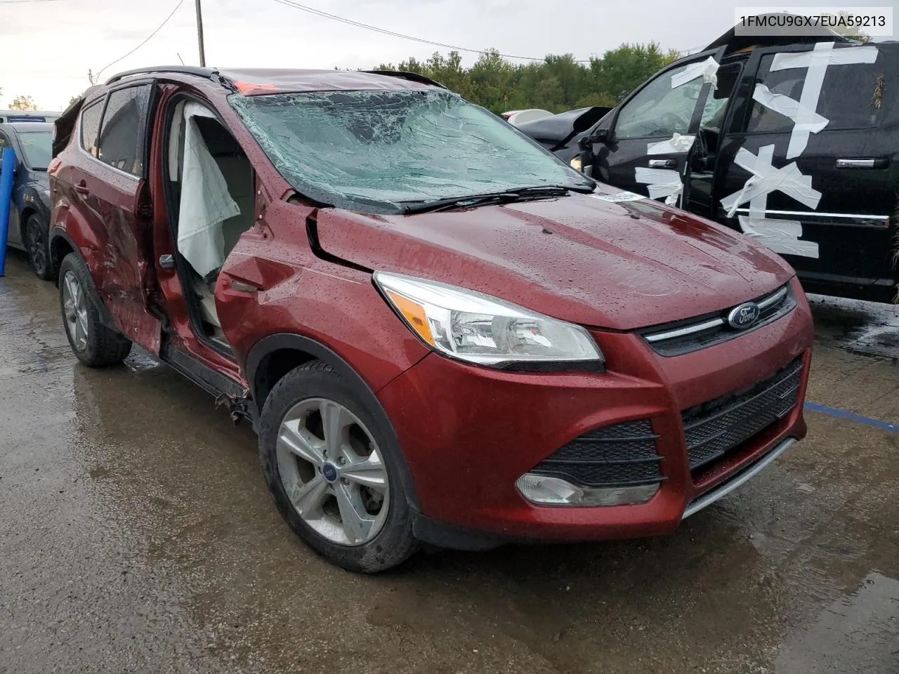 2014 Ford Escape Se VIN: 1FMCU9GX7EUA59213 Lot: 73700594