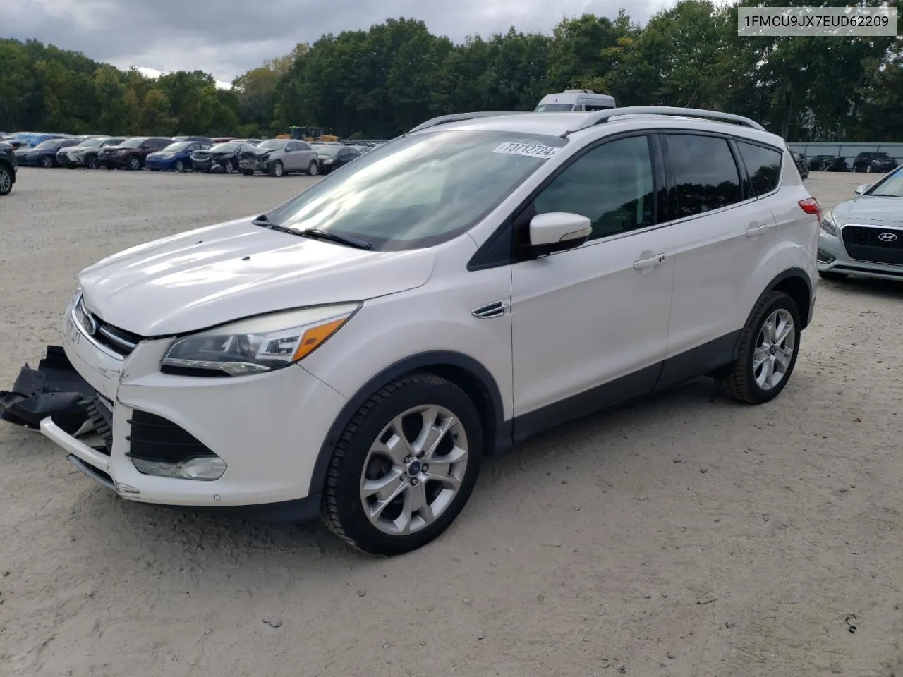 2014 Ford Escape Titanium VIN: 1FMCU9JX7EUD62209 Lot: 73712724