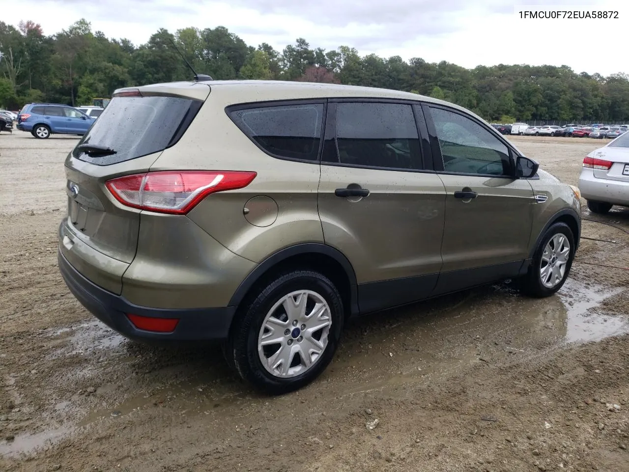 2014 Ford Escape S VIN: 1FMCU0F72EUA58872 Lot: 73795114