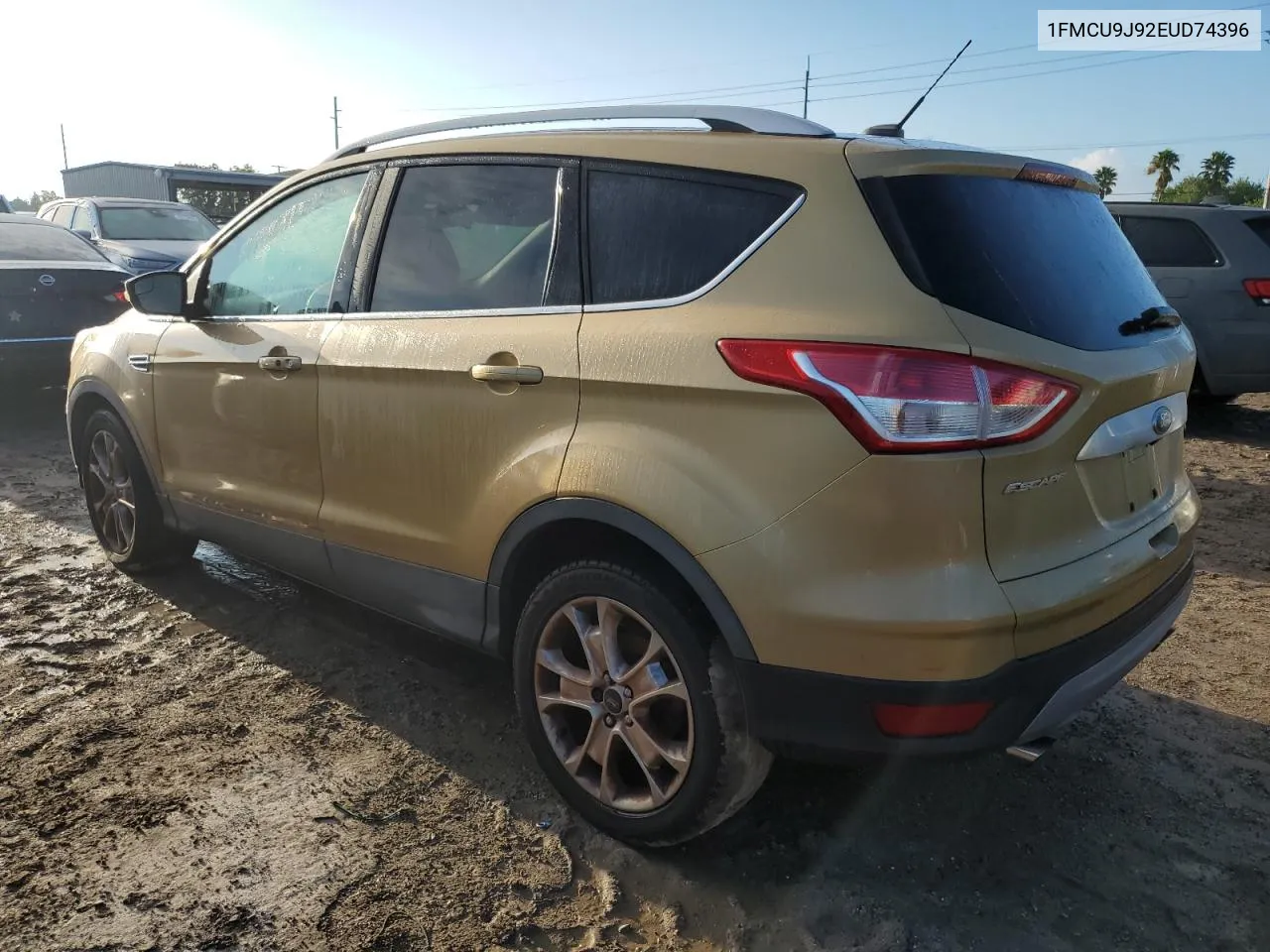 2014 Ford Escape Titanium VIN: 1FMCU9J92EUD74396 Lot: 73804264