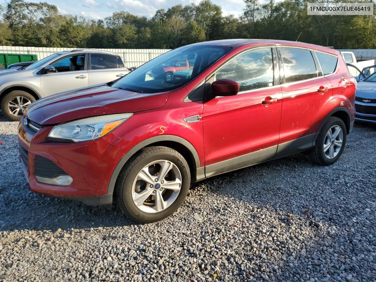 2014 Ford Escape Se VIN: 1FMCU0GX7EUE46419 Lot: 73814044