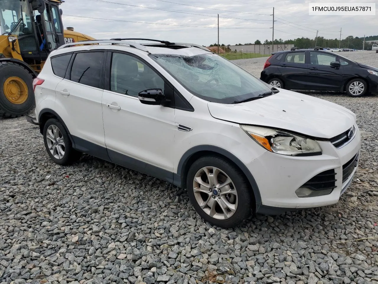 2014 Ford Escape Titanium VIN: 1FMCU0J95EUA57871 Lot: 73827014