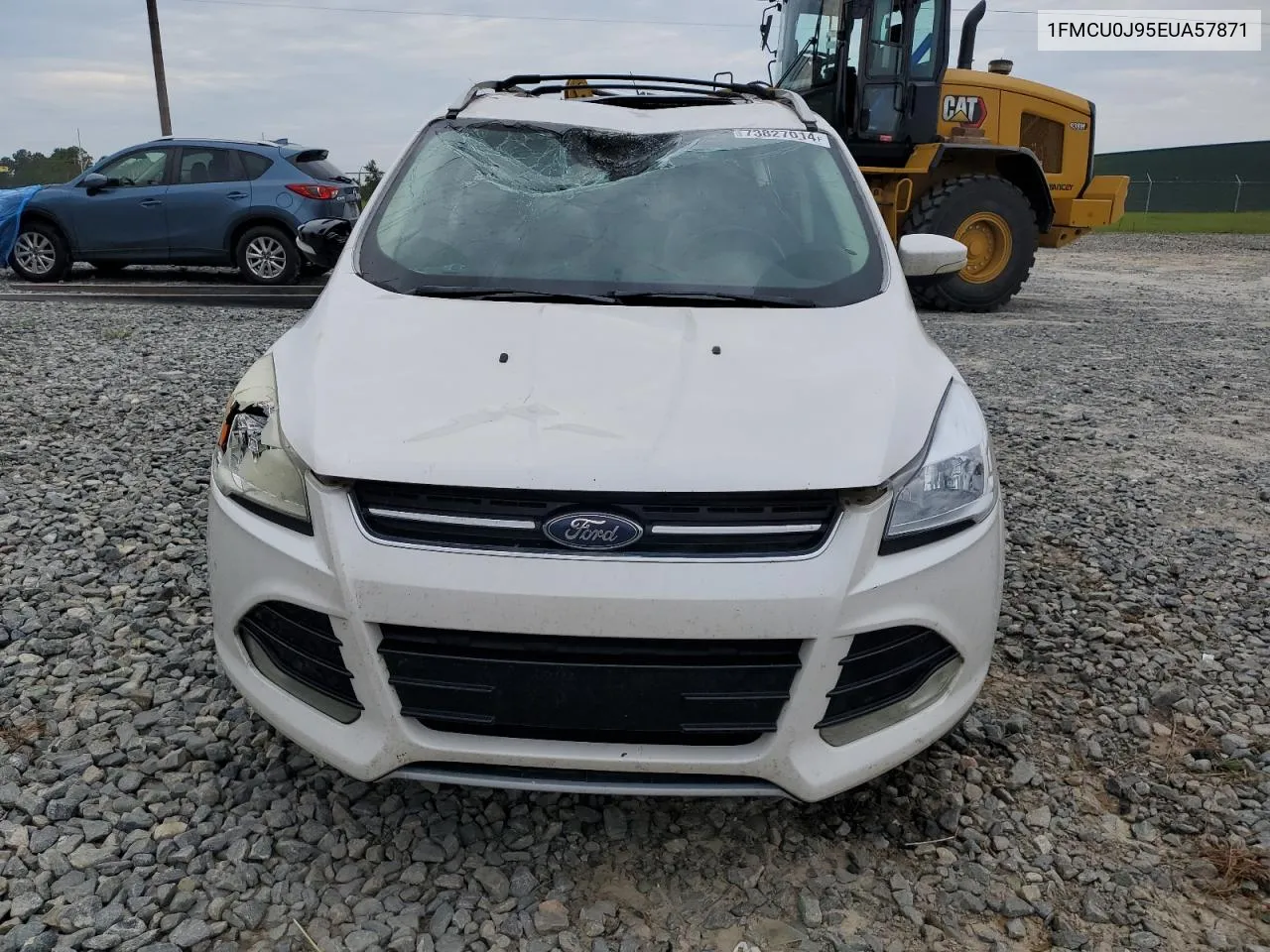 2014 Ford Escape Titanium VIN: 1FMCU0J95EUA57871 Lot: 73827014