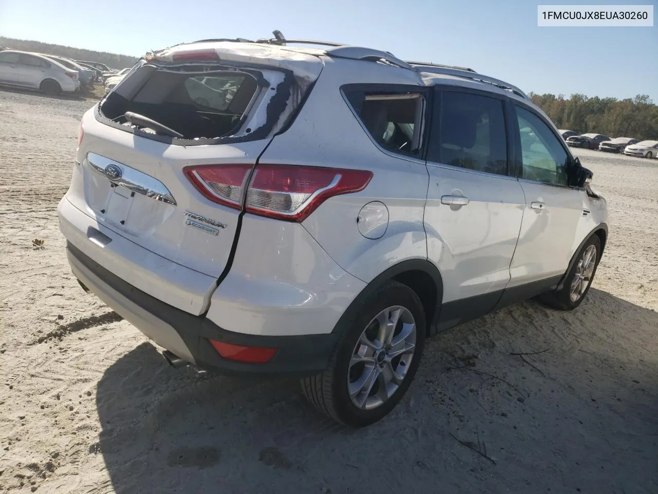 2014 Ford Escape Titanium VIN: 1FMCU0JX8EUA30260 Lot: 73886214