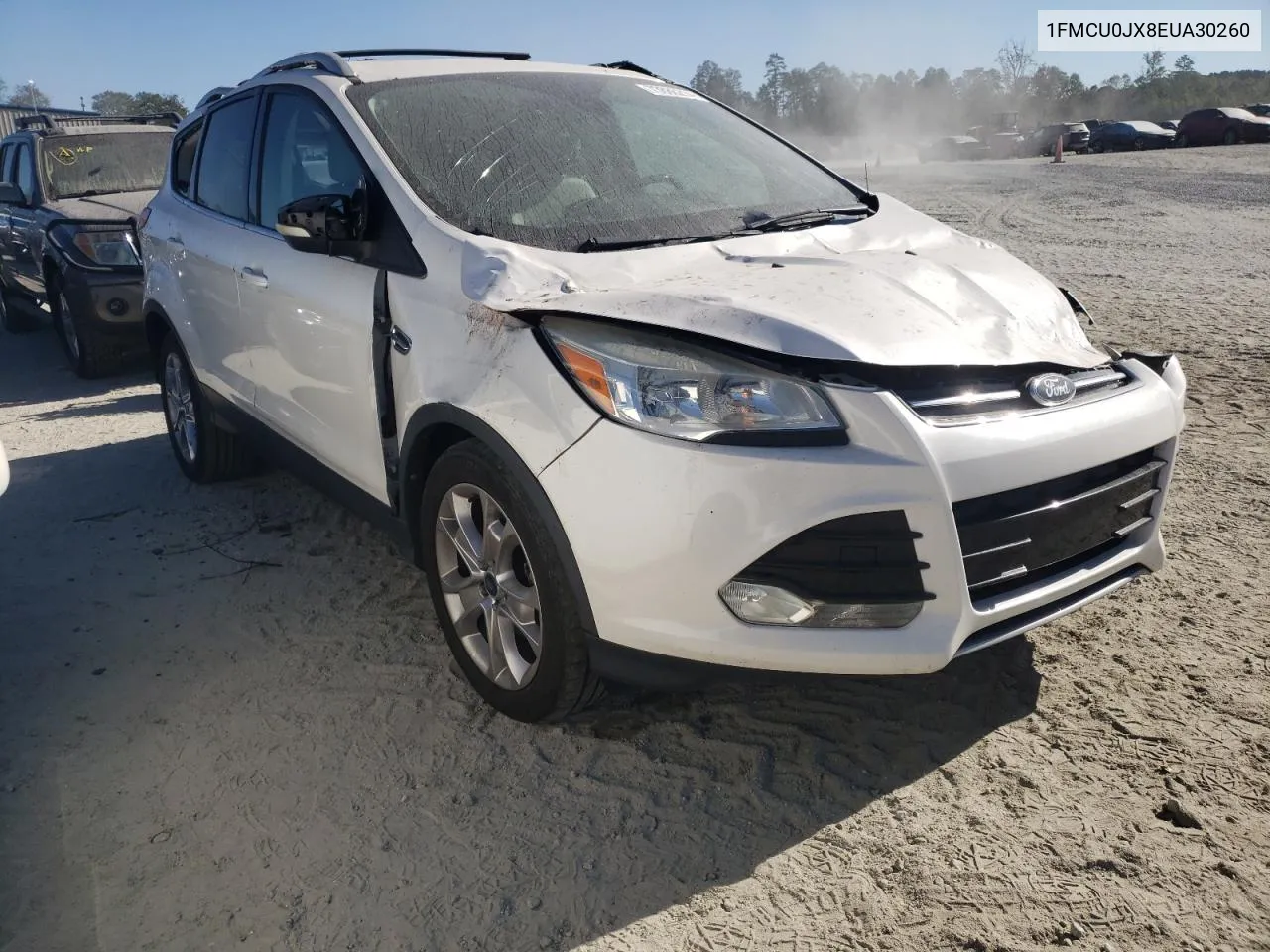 2014 Ford Escape Titanium VIN: 1FMCU0JX8EUA30260 Lot: 73886214