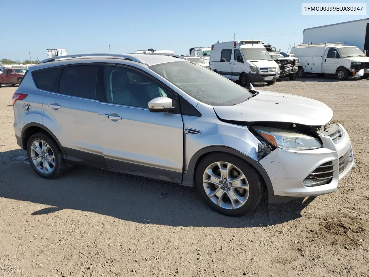 2014 Ford Escape Titanium VIN: 1FMCU0J99EUA30947 Lot: 73950304