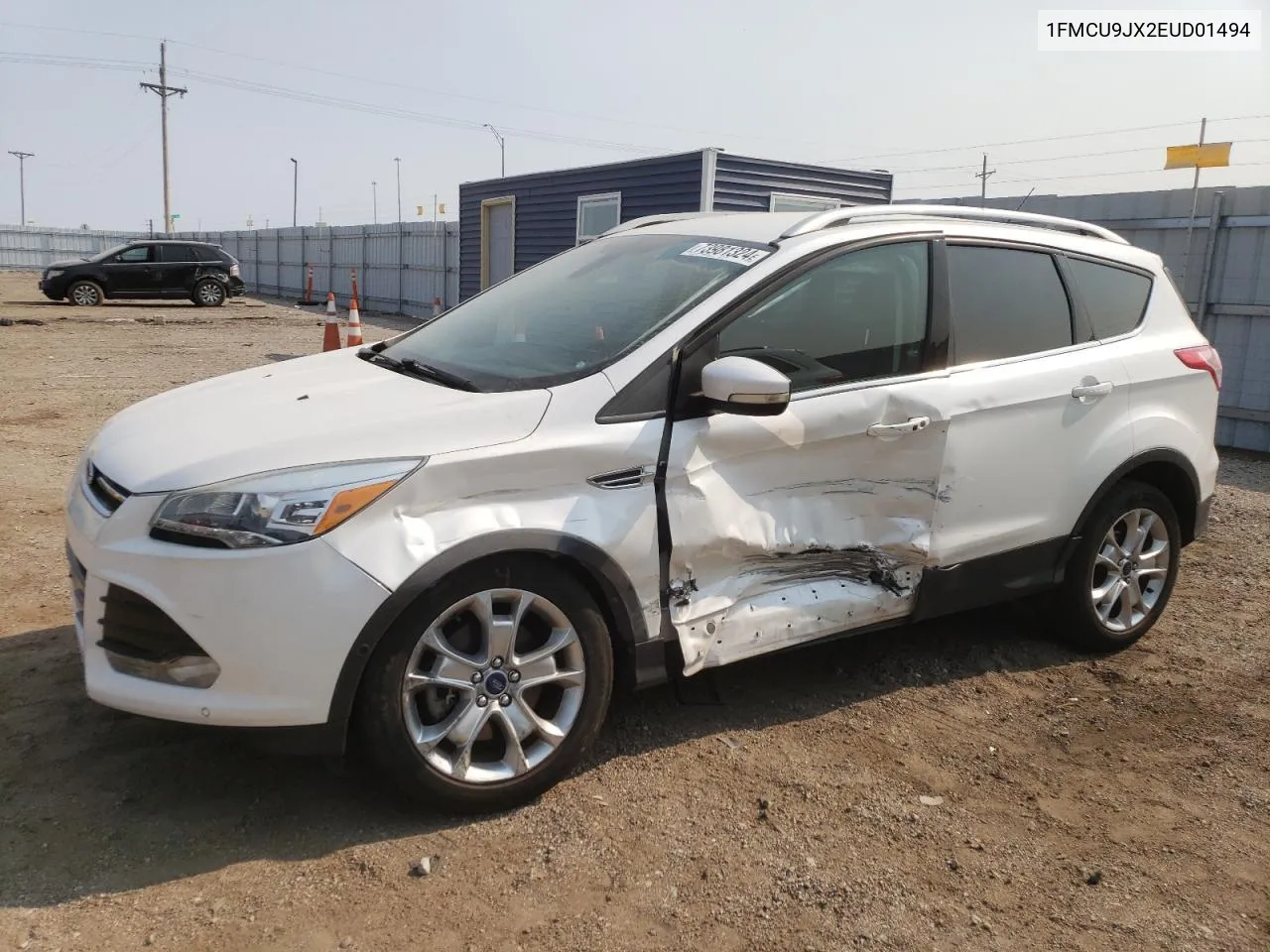 2014 Ford Escape Titanium VIN: 1FMCU9JX2EUD01494 Lot: 73981324