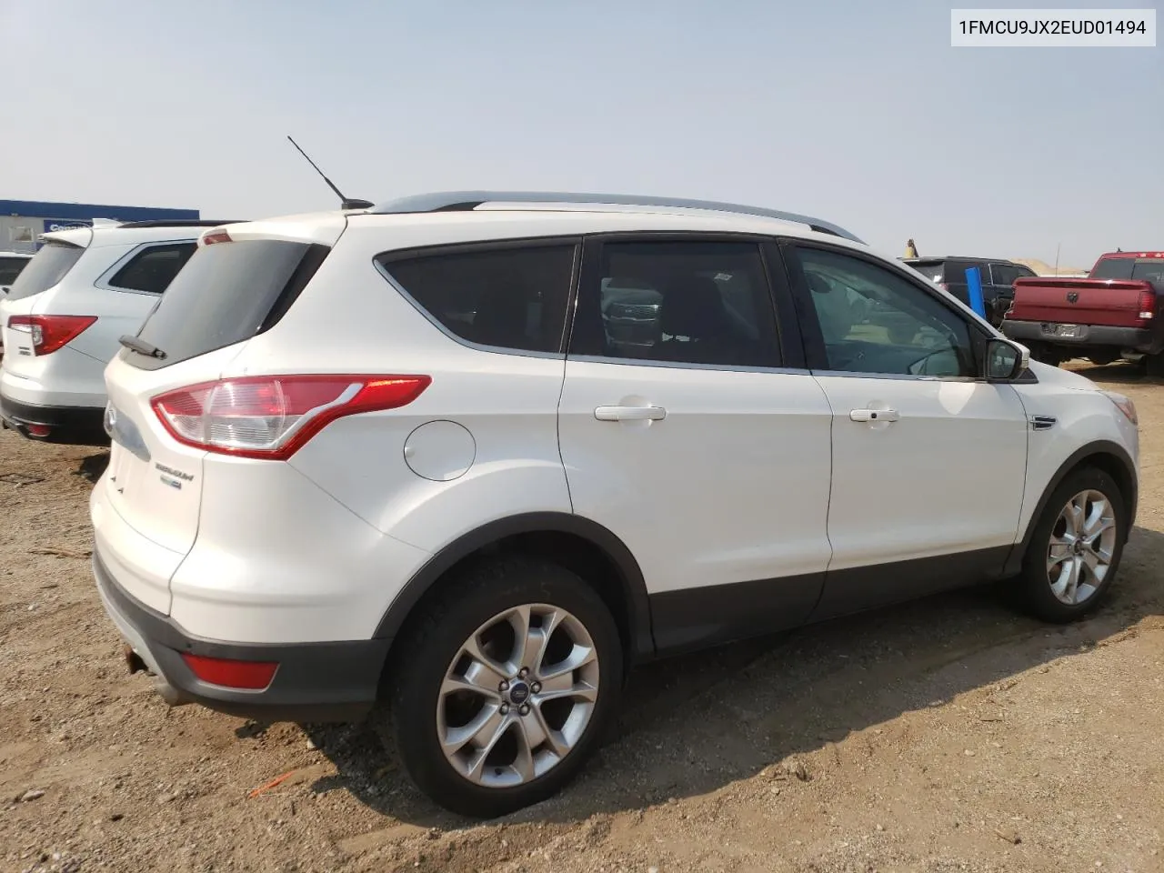 2014 Ford Escape Titanium VIN: 1FMCU9JX2EUD01494 Lot: 73981324