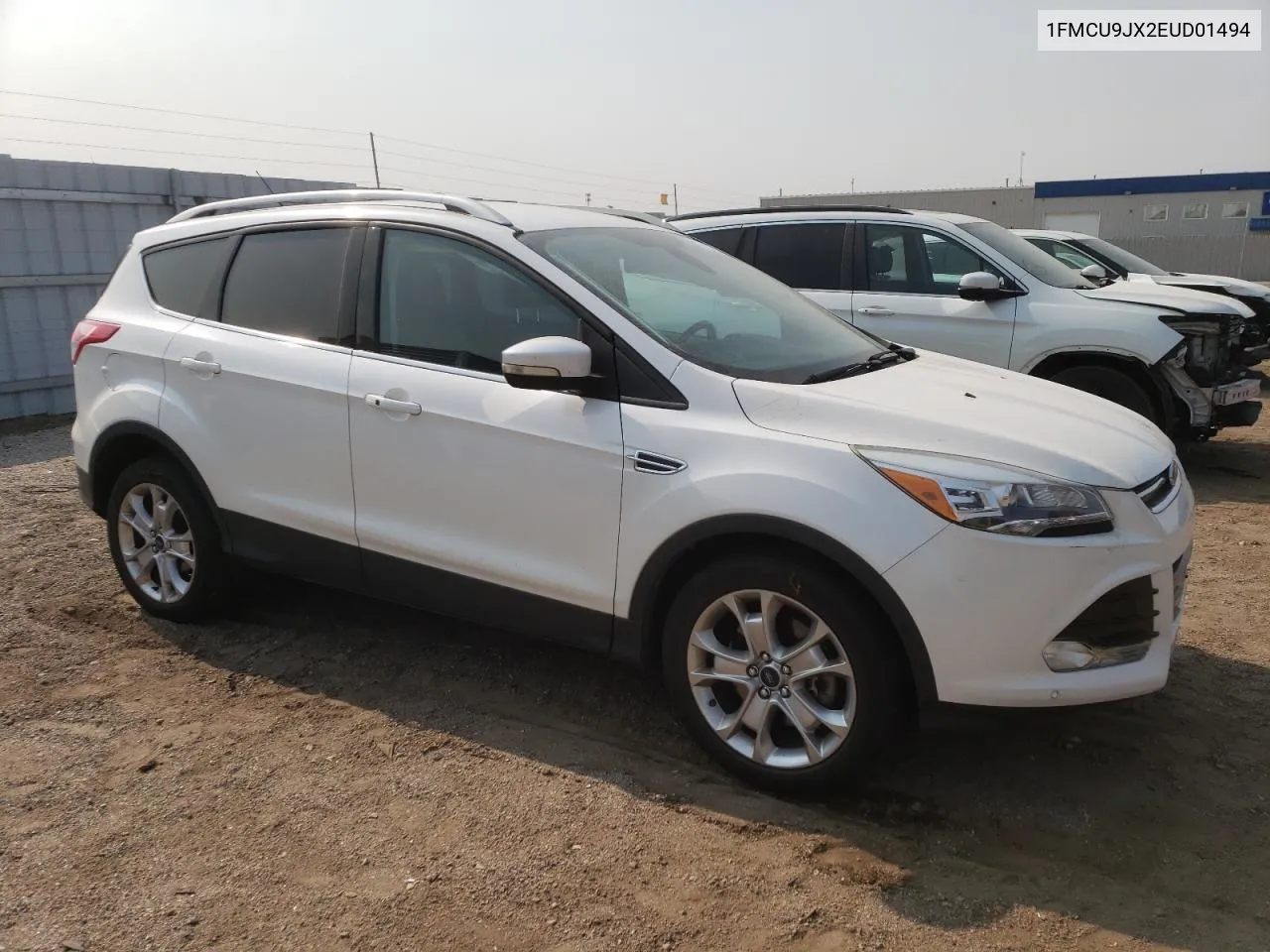 2014 Ford Escape Titanium VIN: 1FMCU9JX2EUD01494 Lot: 73981324