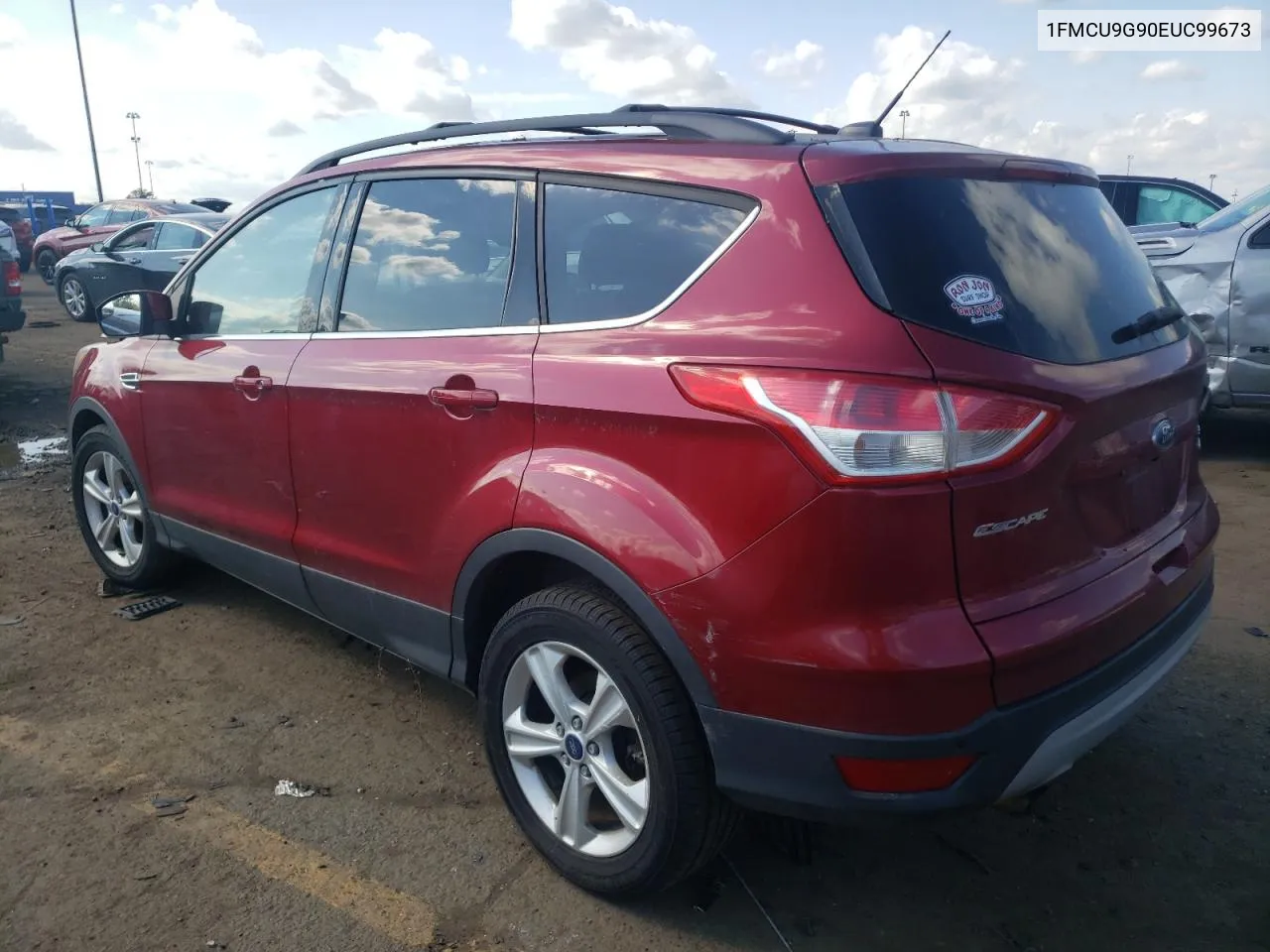 2014 Ford Escape Se VIN: 1FMCU9G90EUC99673 Lot: 73998064