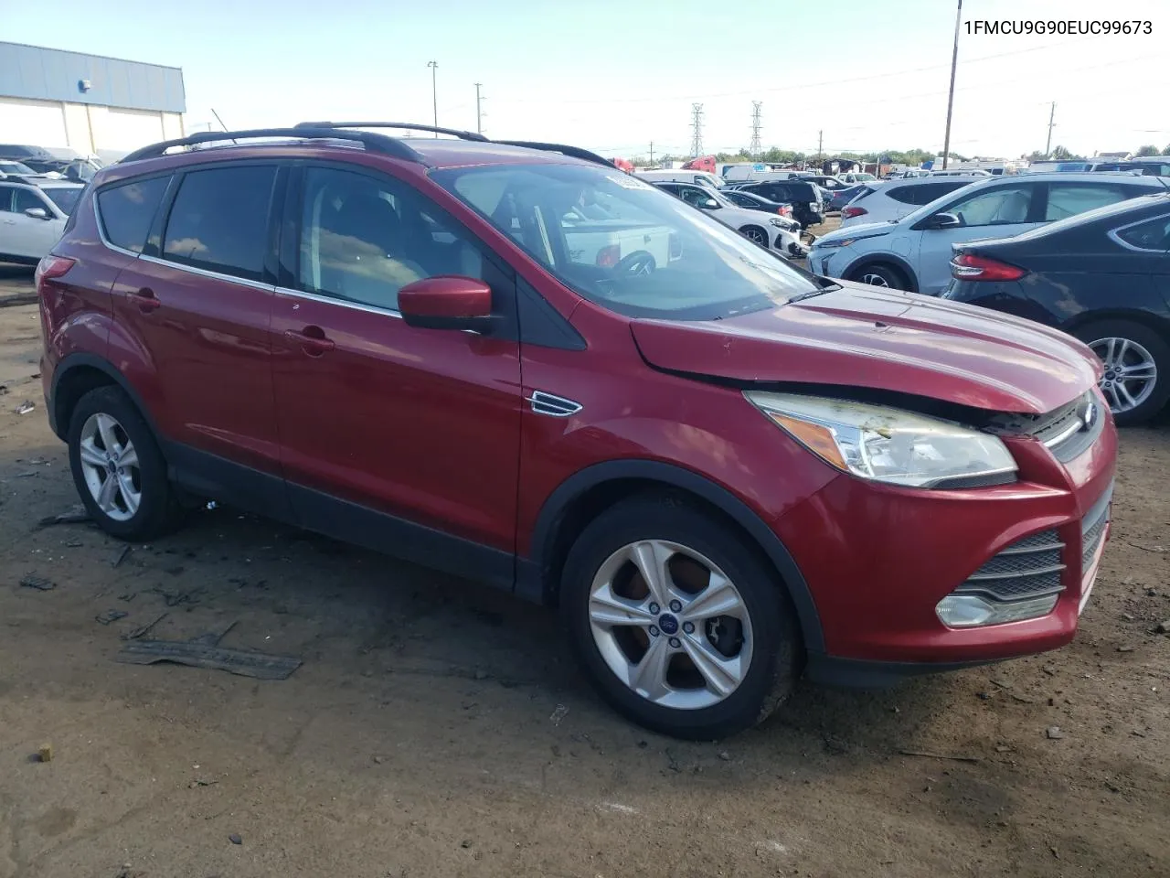 2014 Ford Escape Se VIN: 1FMCU9G90EUC99673 Lot: 73998064