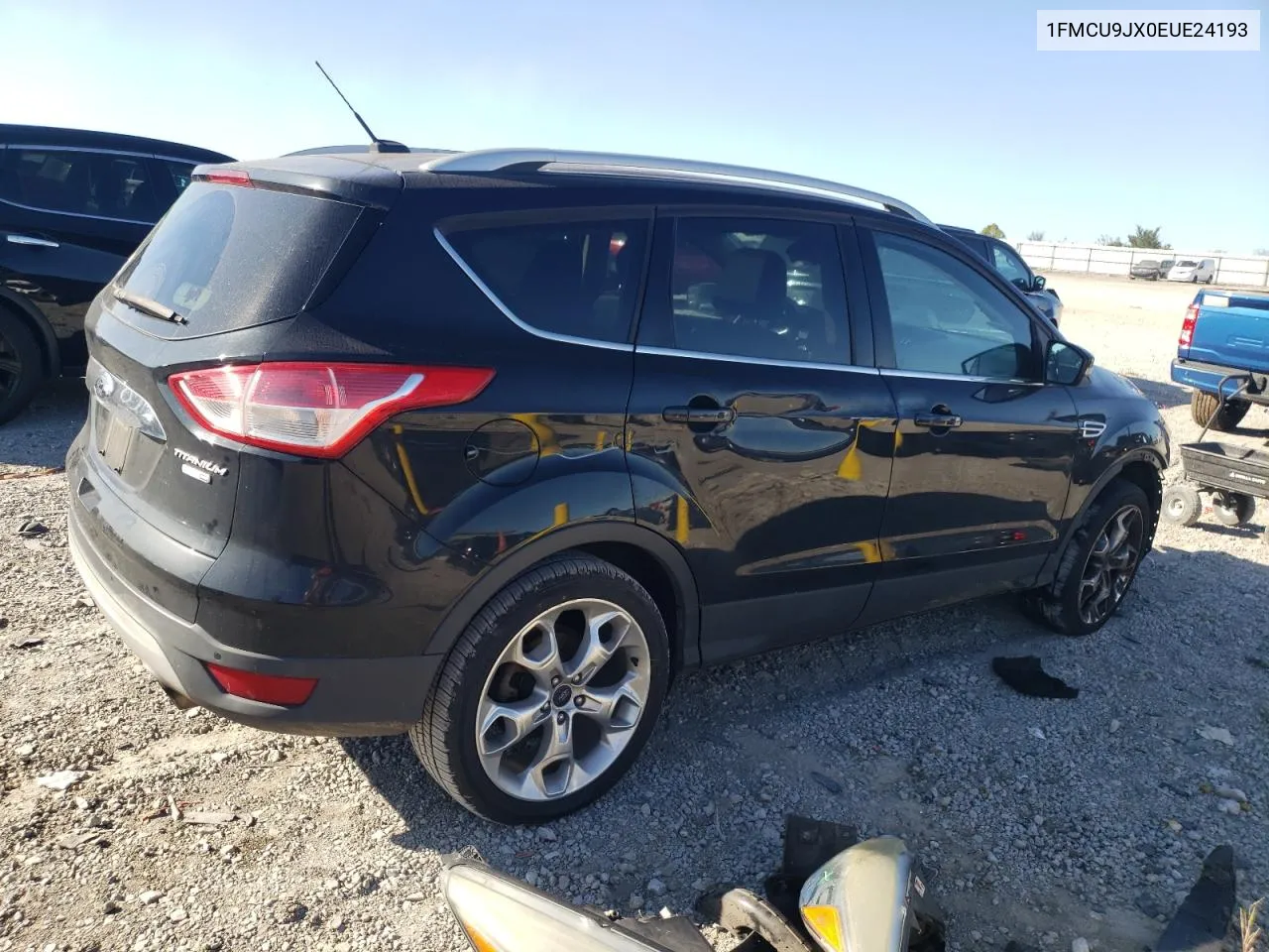 2014 Ford Escape Titanium VIN: 1FMCU9JX0EUE24193 Lot: 74063974