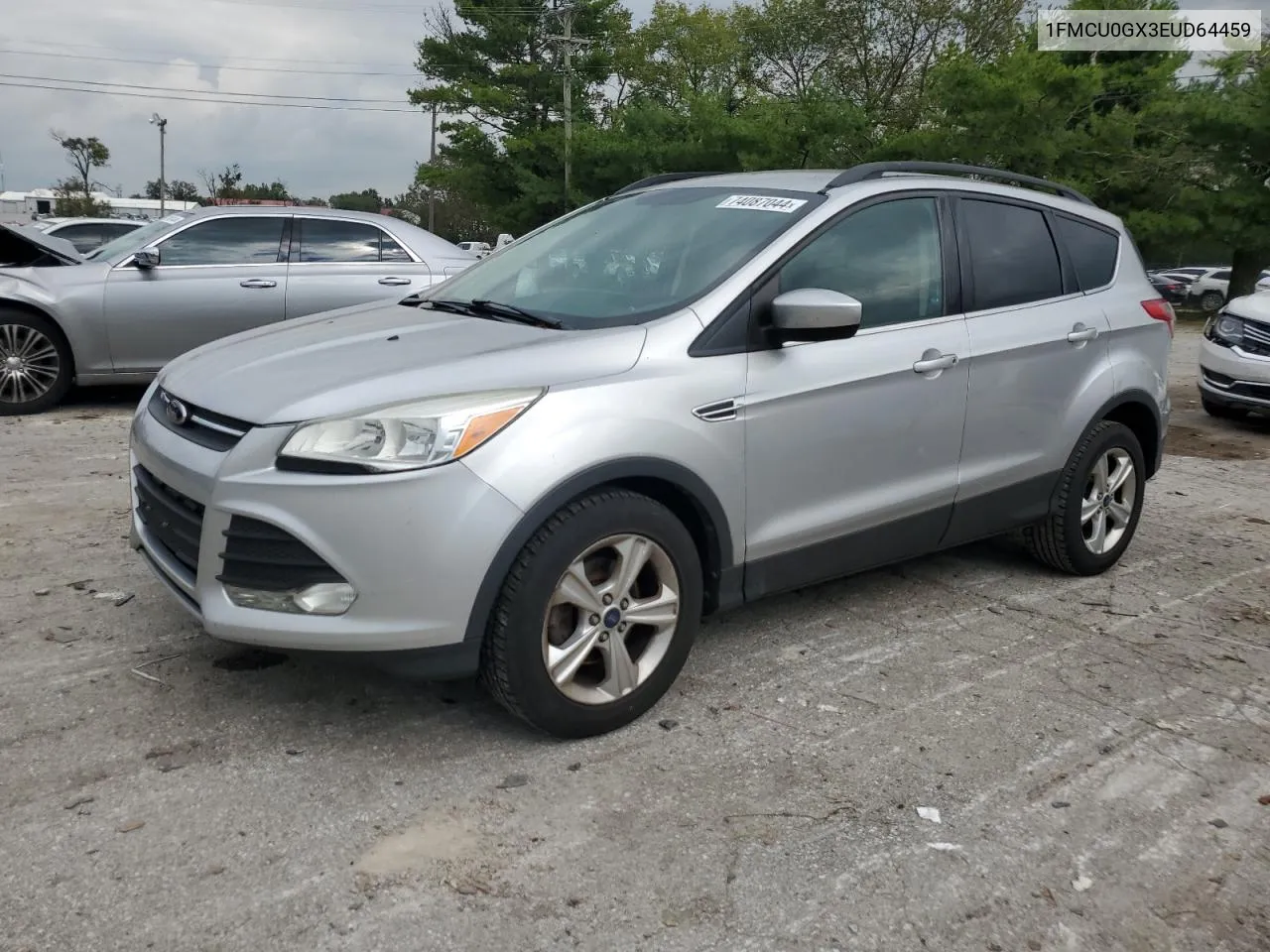 2014 Ford Escape Se VIN: 1FMCU0GX3EUD64459 Lot: 74087044