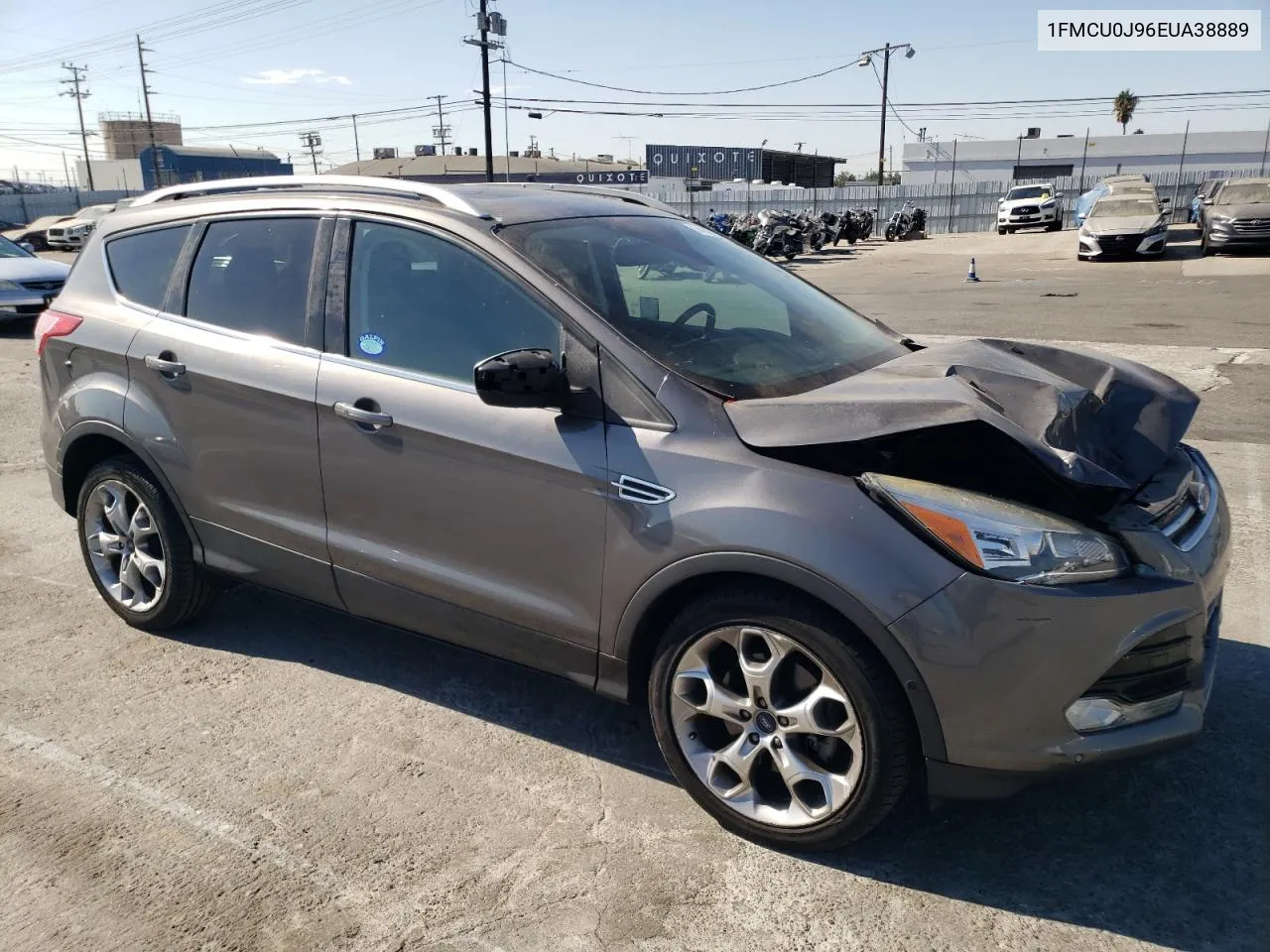 2014 Ford Escape Titanium VIN: 1FMCU0J96EUA38889 Lot: 74108134