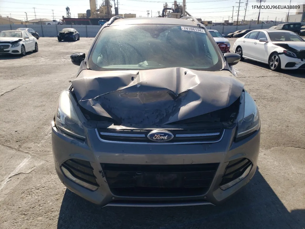 2014 Ford Escape Titanium VIN: 1FMCU0J96EUA38889 Lot: 74108134