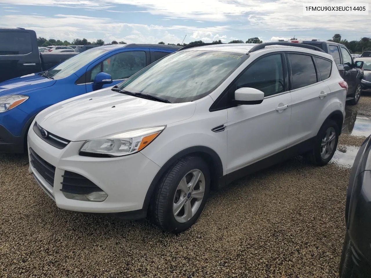 2014 Ford Escape Se VIN: 1FMCU9GX3EUC14405 Lot: 74195524