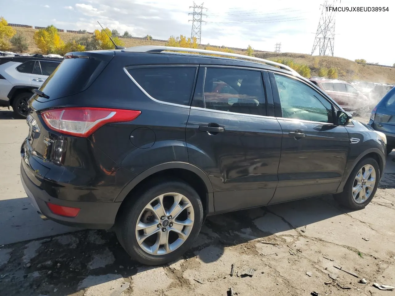 2014 Ford Escape Titanium VIN: 1FMCU9JX8EUD38954 Lot: 74207754