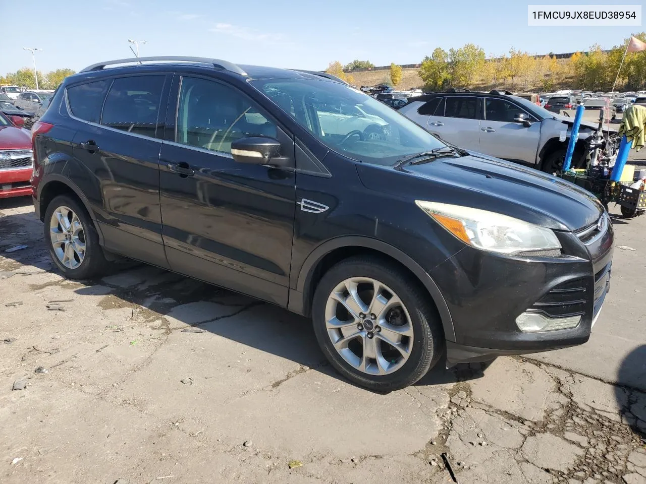 2014 Ford Escape Titanium VIN: 1FMCU9JX8EUD38954 Lot: 74207754