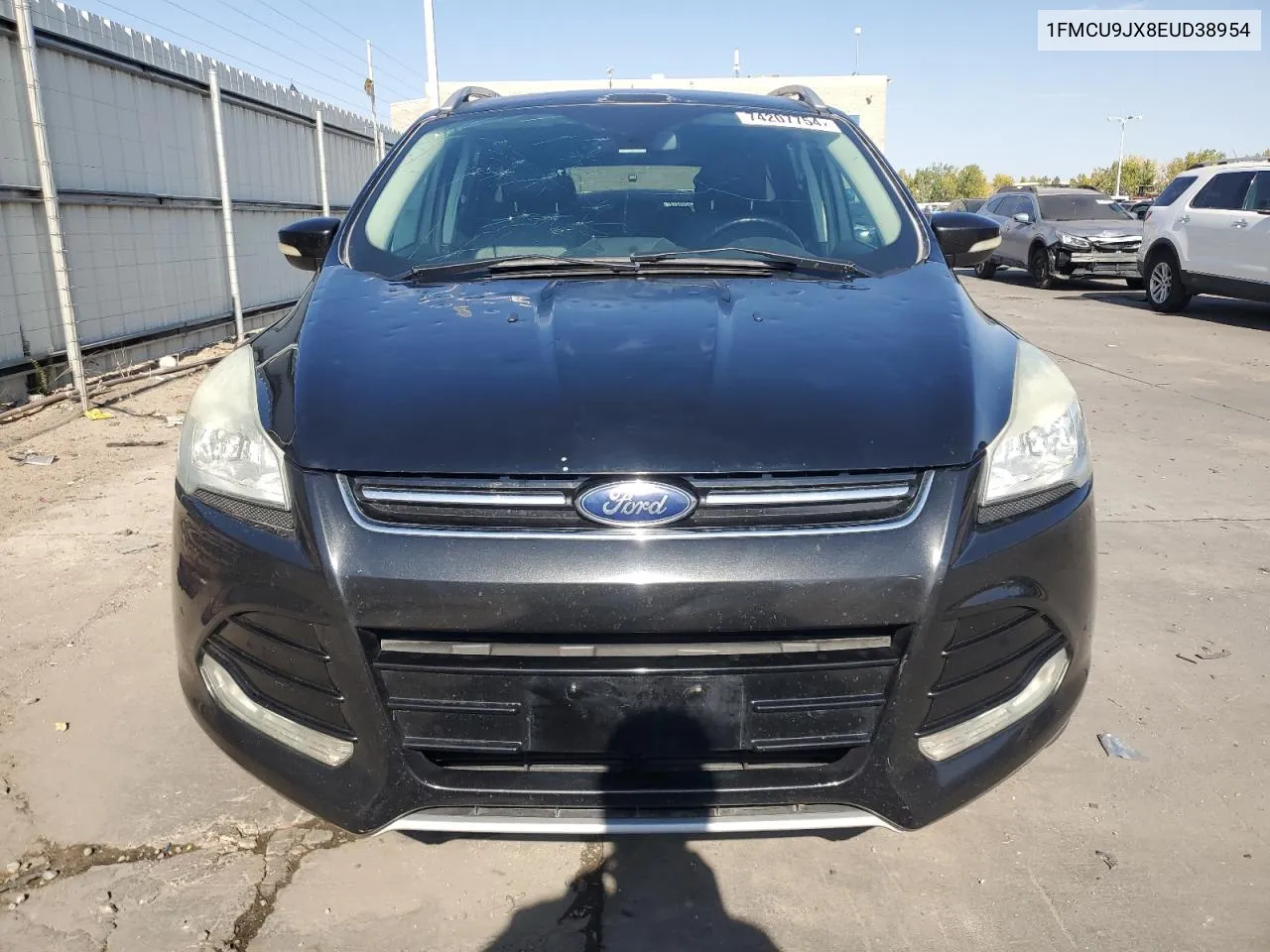 2014 Ford Escape Titanium VIN: 1FMCU9JX8EUD38954 Lot: 74207754