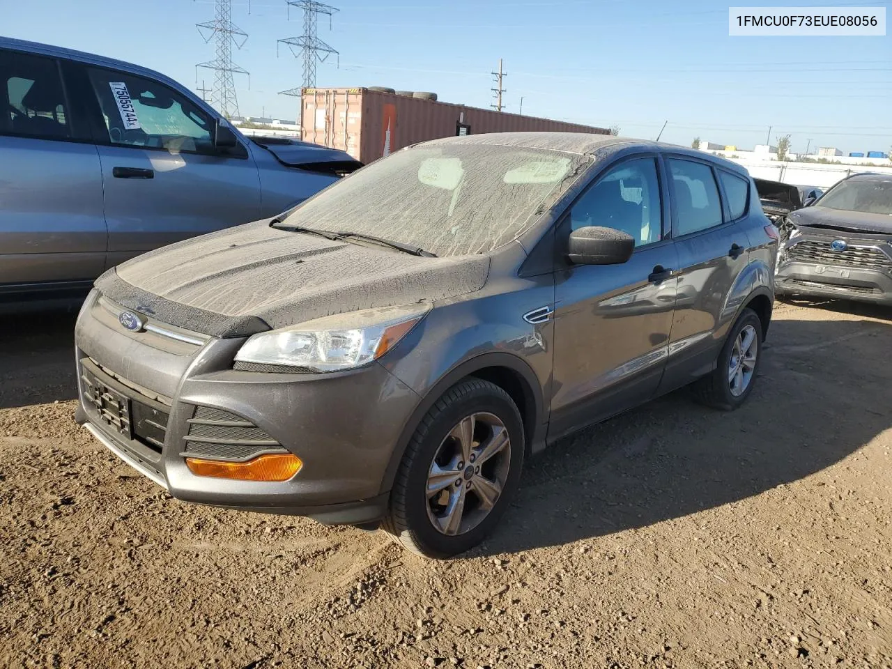 1FMCU0F73EUE08056 2014 Ford Escape S