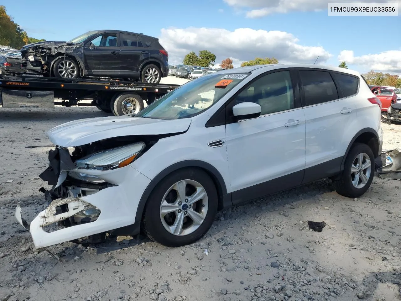 2014 Ford Escape Se VIN: 1FMCU9GX9EUC33556 Lot: 74270694