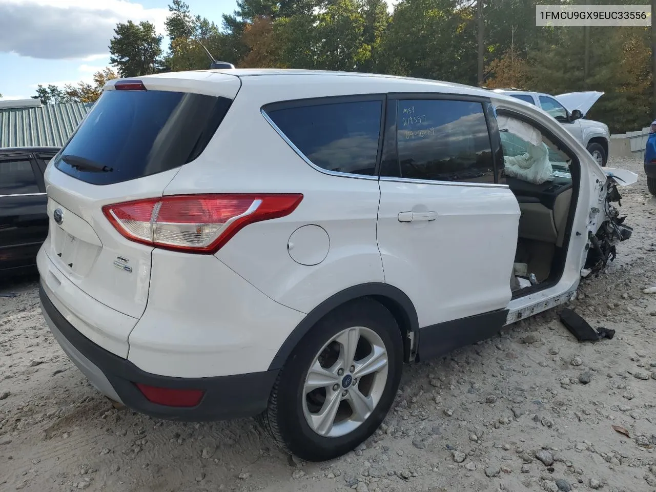 2014 Ford Escape Se VIN: 1FMCU9GX9EUC33556 Lot: 74270694