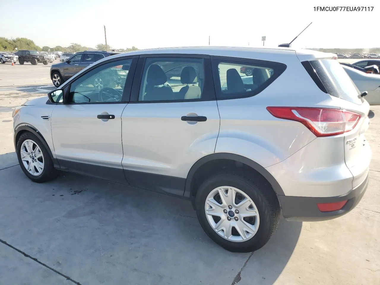 2014 Ford Escape S VIN: 1FMCU0F77EUA97117 Lot: 74291484