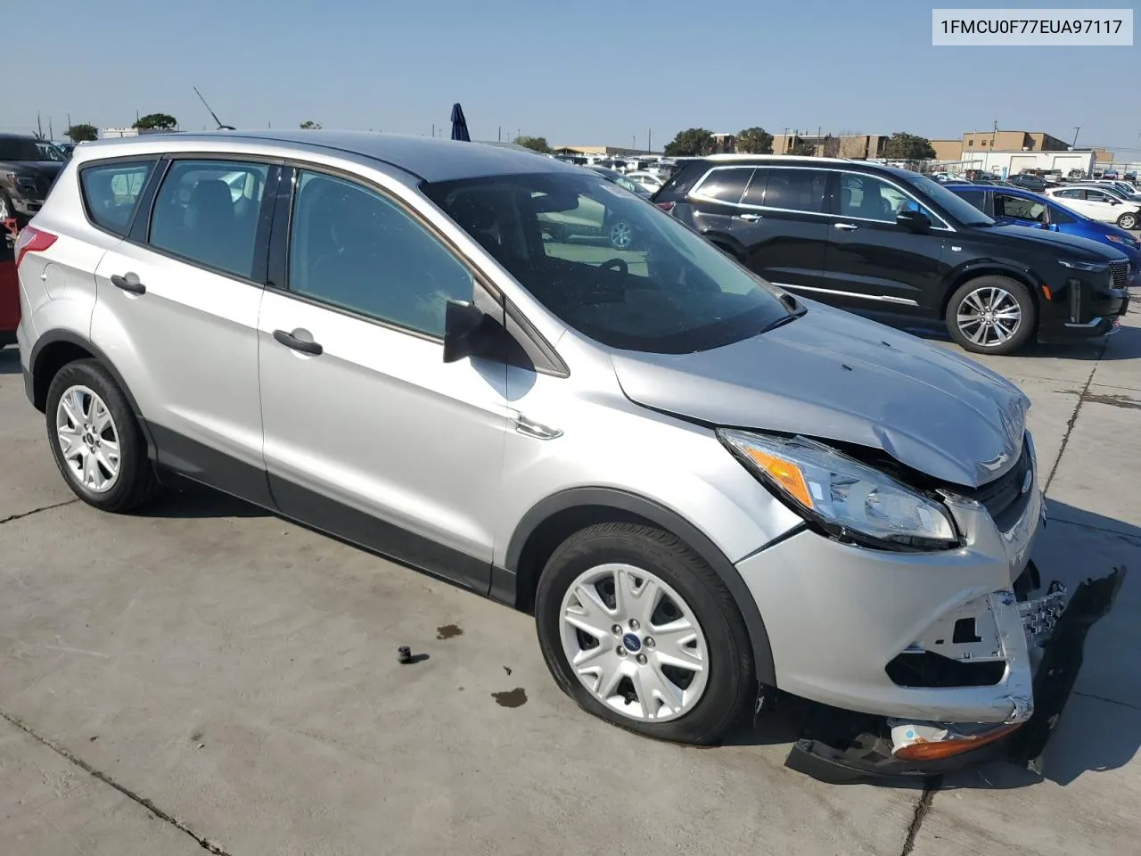 2014 Ford Escape S VIN: 1FMCU0F77EUA97117 Lot: 74291484