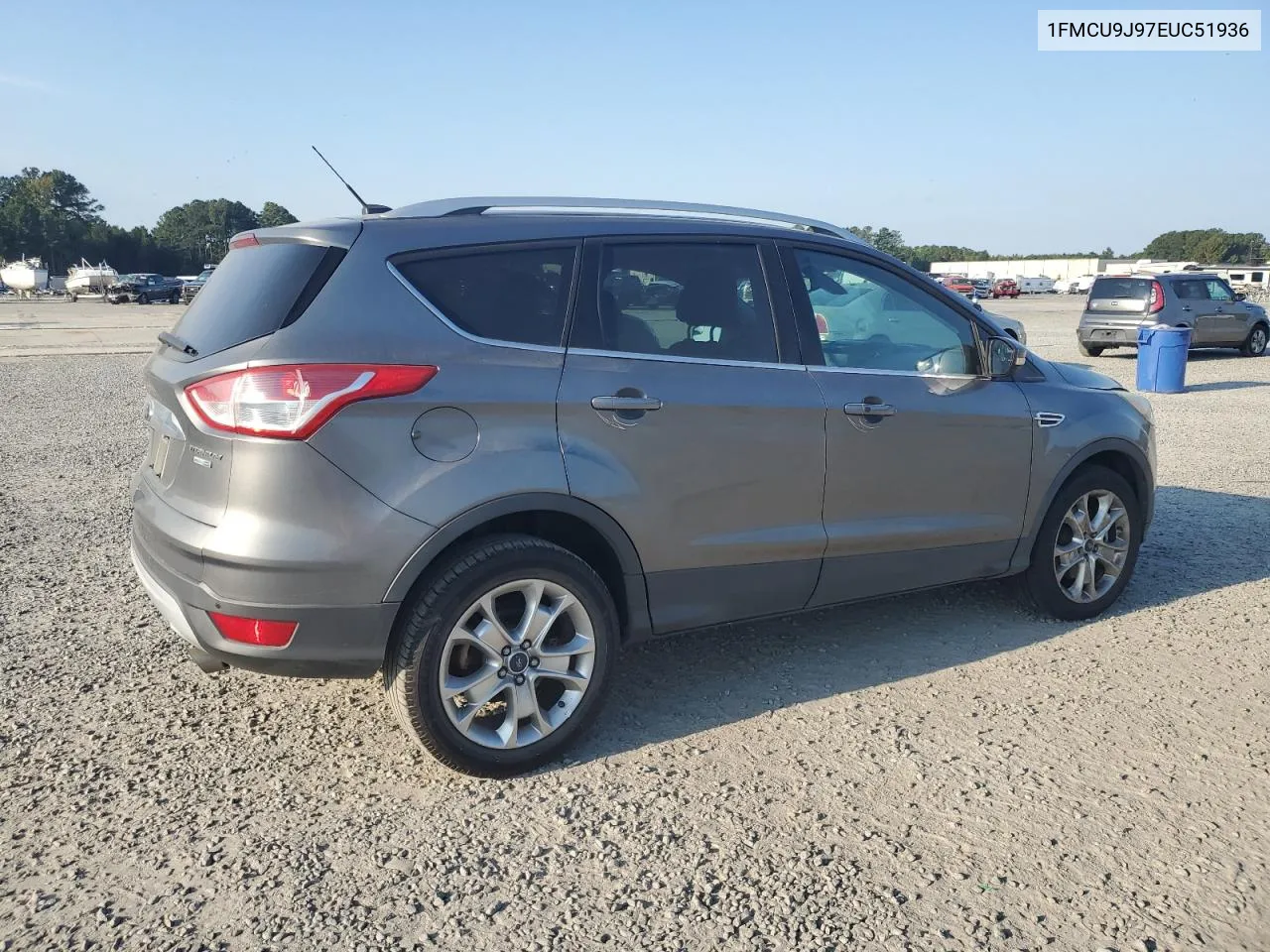 2014 Ford Escape Titanium VIN: 1FMCU9J97EUC51936 Lot: 74300994