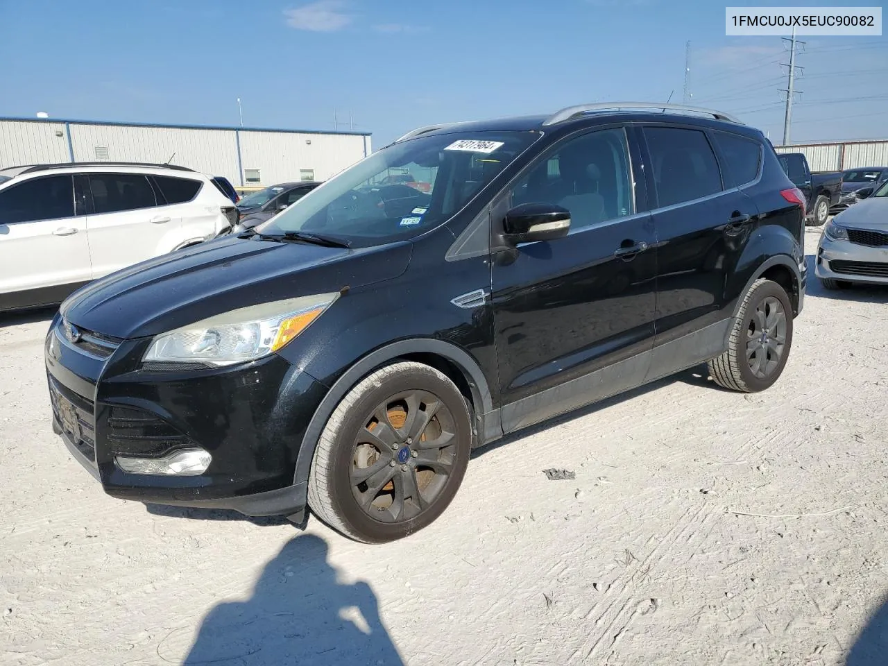 2014 Ford Escape Titanium VIN: 1FMCU0JX5EUC90082 Lot: 74317964