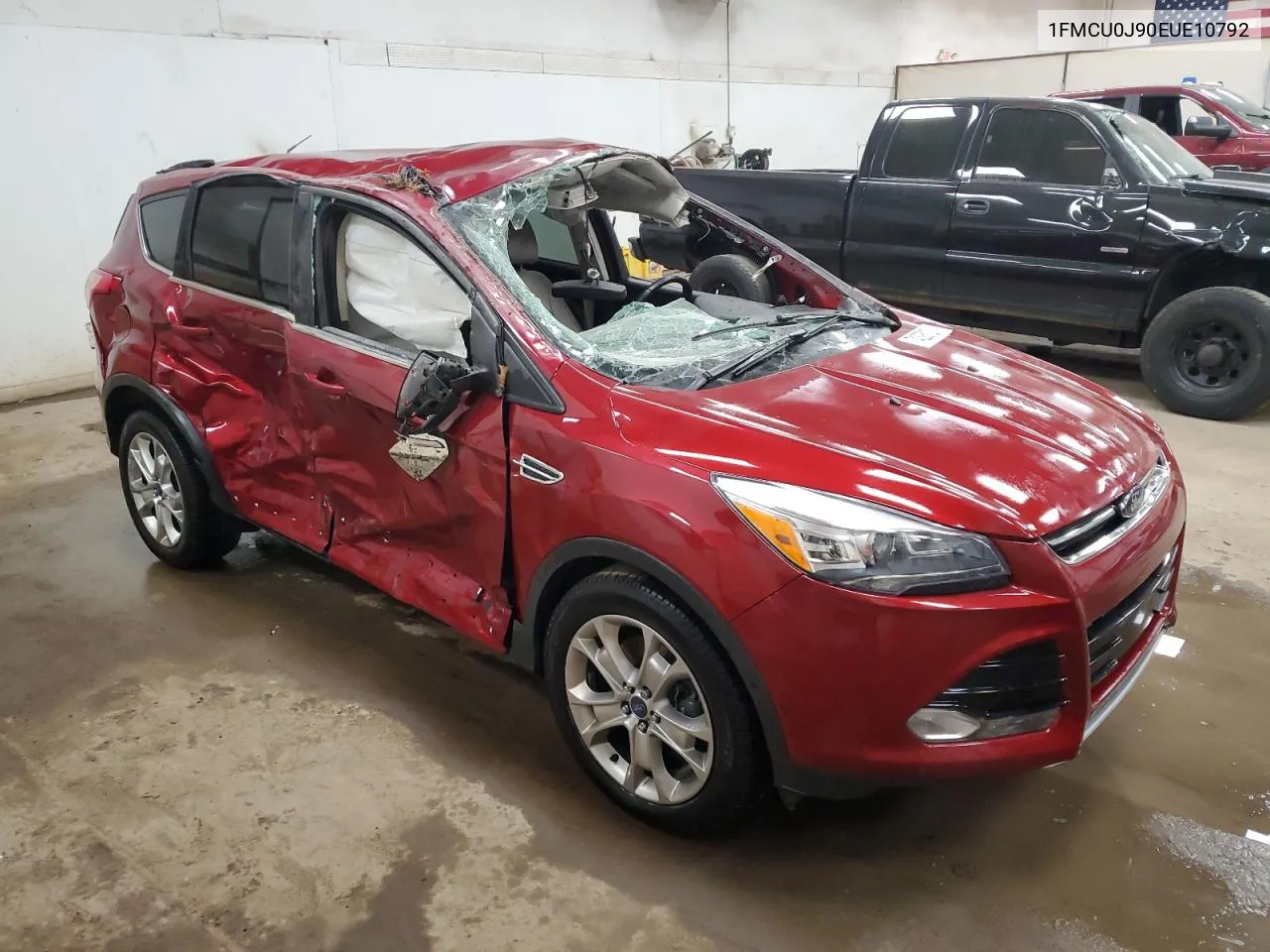 2014 Ford Escape Titanium VIN: 1FMCU0J90EUE10792 Lot: 74326124