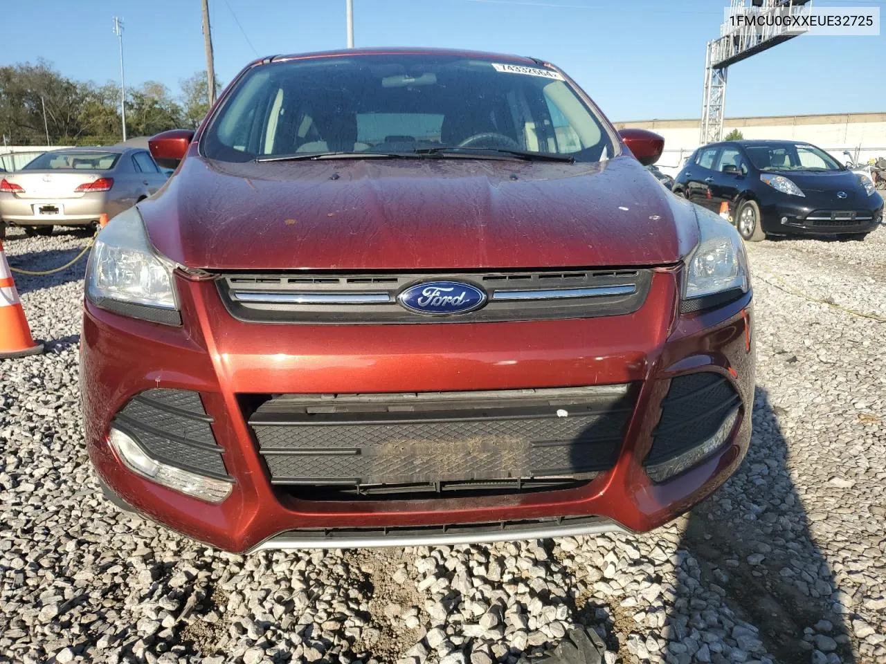 2014 Ford Escape Se VIN: 1FMCU0GXXEUE32725 Lot: 74332664