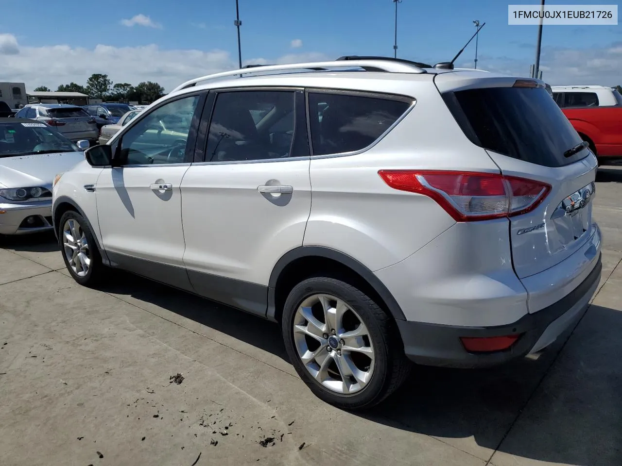 2014 Ford Escape Titanium VIN: 1FMCU0JX1EUB21726 Lot: 74365034